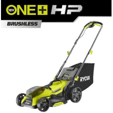 Газонокосарка акумуляторна Ryobi ONE+ HP RY18LMX33A-0 18В 33см 30л 25-90мм 9.3кг без АКБ та ЗП