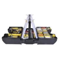 Stanley Tool Case, Organizer, 3 Compartments, Adjustable Dividers, 31.5x42.5x23.4cm, Plastic