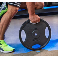 RN-Sport 20 kg barbell plate with Quatro grip for Ø25mm barbell