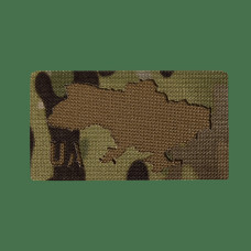 Patch/Hook-and-loop Camotec UA 4.5*8 Multicam/Coyote (8625)