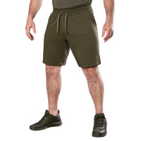 FitPro Cotton Shorts Dark Olive (8741)