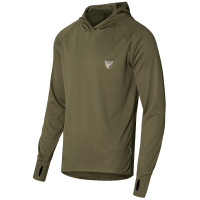 Long-Sleeve Shirt Hood CoolPass Antistatic Olive (2339)