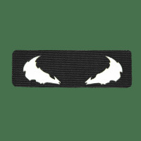Патч Camotec Очі Венома (2.5*8) Чорний/Люмін (8855)