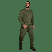 Tracksuit Basic Cotton Olive (7382)