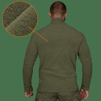 Fleece Jacket Hawk Himatec Olive (7291)