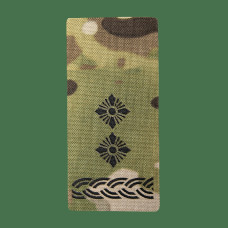 Epaulet Camotec Lieutenant Colonel (5*10) Multicam (8777)