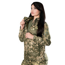 Жіноча куртка Pani SoftShell Піксель (9140)