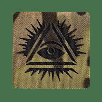 Патч Camotec Масон 5*5 Multicam/Чорний (8638)