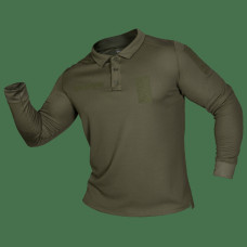 Polo CM Army ID Long CoolPass Pique Olive (7368)