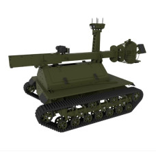 НРК ПЛЮЩ автономна мобільна платформа з висувною щоглою Robotic Complexes