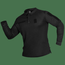 Поло Paladin Long LT CoolPass Pique Light Чорне (7367)