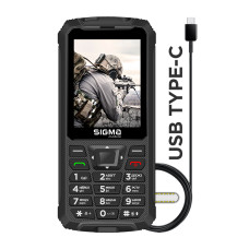 Телефон захищений X-treme PR68 TYPE-C black (2,8/4000/IP68)