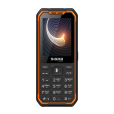 Телефон X-style 310 Force TYPE-C black-orange (2,8/3000/OTG/Type-C/big speaker/bright torch)