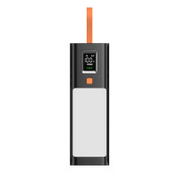 PowerBank X-power SI20A9QLX black (20000mAh, PD100W, LED, flashlight, 21700 Li-pol Cylindrical battery, 100w cable)