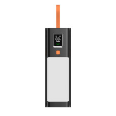 PowerBank X-power SI20A9QLX black (20000mAh, PD100W, LED, ліхтарик, 21700 Li-pol Cylindrical battery, кабель 100w)