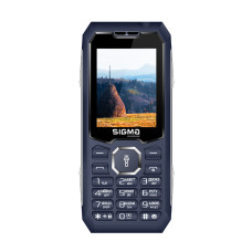 Телефон X-style 341 BRO TYPE-C blue (2,4/4050/OTG/Type-C/rugged style)Телефон