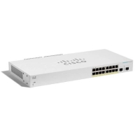 Коммутатор Cisco CBS220 16хGE, PoE, 2x1G SFP, Smart