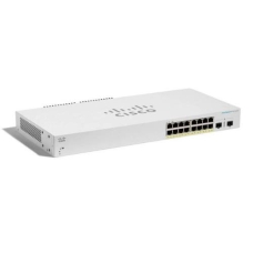 Комутатор Cisco CBS220 16хGE, PoE, 2x1G SFP, Smart