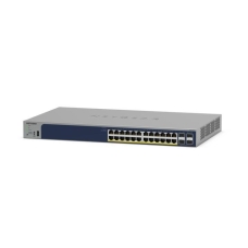 Комутатор NETGEAR GS728TPP 24xGE PoE, 4xSFP, 384Вт, Керований L2