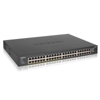Комутатор NETGEAR GS348PP 48xGE (24xPoE), 380Вт, Некерований