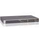 Комутатор NETGEAR GS728TXP 24xGE PoE, 2x10GE, 2xSFP+, 195Вт, Керований L2
