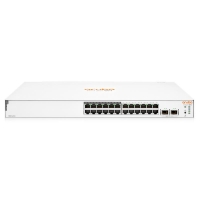 Комутатор HPE Aruba Instant On 1830 24xGE, PoE Class 4 195W (ports 1-12), 2xSFP ports, LT Warranty