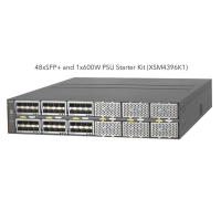 Комутатор NETGEAR M4300-96X (XSM4396K1) 48x10G SFP+, 600W PSU, 6 пустих слотів, керований L3 з можливістю стекування