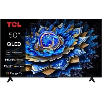 Телевізор 50" TCL QLED 4K 60Hz Smart Google TV Black