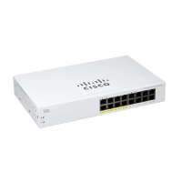 Комутатор Cisco CBS110 16xGE, Partial PoE, Unmanaged