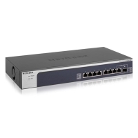 Комутатор NETGEAR XS508M 7x10GE, 1x10GE/GE SFP+ Combo, Некерований