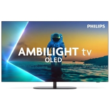 Телевізор 55" Philips OLED 4K 144Hz Smart Google TV Black Ambilight