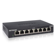Комутатор NETGEAR GS308 8xGE, Некерований