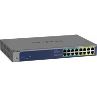 Коммутатор NETGEAR GS516UP 16xGE PoE, 380Вт, Неуправляемый