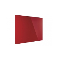 Magnetic Marker Board 1500x1000 Red Magnetoplan Glassboard-Red