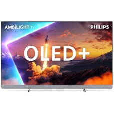 Телевізор 55" Philips OLED+ 4K 144Hz Smart Google TV Black Ambilight Bowers & Wilkins sound