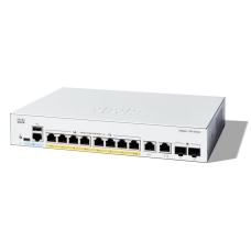 Комутатор Cisco Catalyst 1300 8xGE, PoE, Ext PS, 2x1G Combo