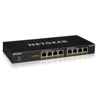 NETGEAR GS308PP 8xGE PoE Switch, 83W, Unmanaged