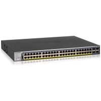 Коммутатор NETGEAR GS752TPv2 48x1GE PoE+ (380Вт), 4xSFP, управляемый L2+