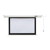 Motorized Screen Acer E100-W01MW 16:10, 100" 2.15x1.34 m, MW