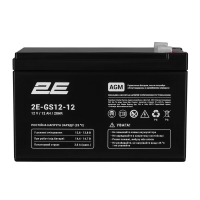 Акумуляторна батарея 2E GS, 12В, 12А•год, AGM