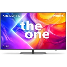 Телевізор 55" Philips QLED 4K 144Hz Smart Titan OS Black Ambilight