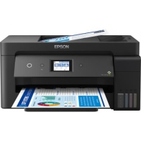 БФП ink color A3 Epson EcoTank L14150 38_24 ppm Fax ADF Duplex USB Ethernet Wi-Fi 4 inks Black Pigment