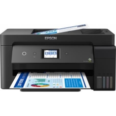 БФП ink color A3 Epson EcoTank L14150 38_24 ppm Fax ADF Duplex USB Ethernet Wi-Fi 4 inks Black Pigment