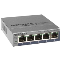 Комутатор NETGEAR GS105E 5xGE, WebSmart