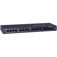 Комутатор NETGEAR GS116GE 16xGE, Некерований