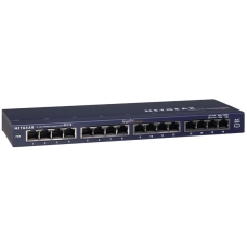 Комутатор NETGEAR GS116GE 16xGE, Некерований