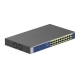 Коммутатор NETGEAR GS524PP 24xGE PoE, 300Вт, Неуправляемый