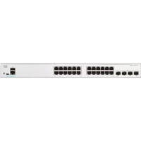 Коммутатор Cisco Catalyst 1300 24xGE, PoE, 4x1G SFP