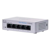 Коммутатор Cisco CBS110 5xGE, Desktop, Ext PS, Unmanaged