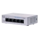 Комутатор Cisco CBS110 5xGE, Desktop, Ext PS, Unmanaged